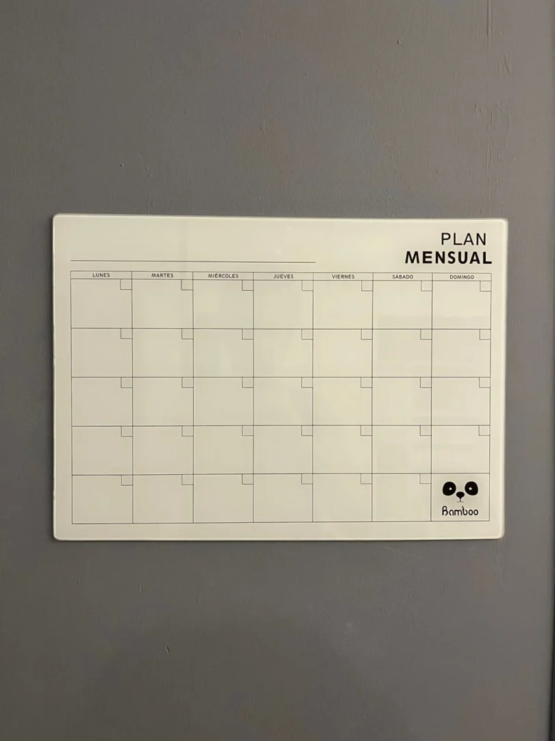 Planner Mensual Blanco - Imagen 2