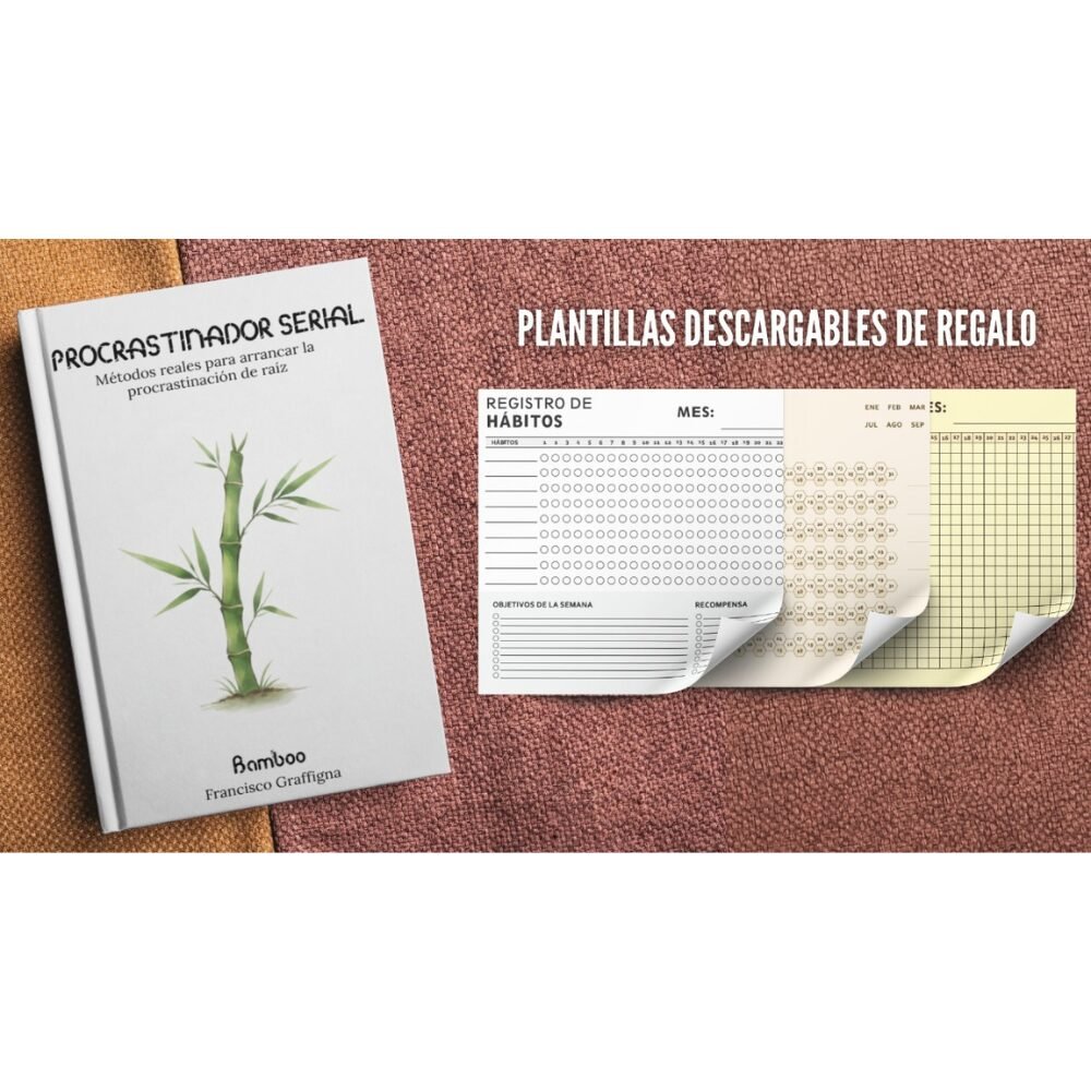 Manual "Procrastinador Serial" + Plantillas Gratis